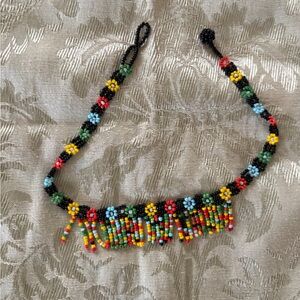 💗Handmade Multicolor Seed Bead Flower Choker Necklace💗 10/$20 bundle